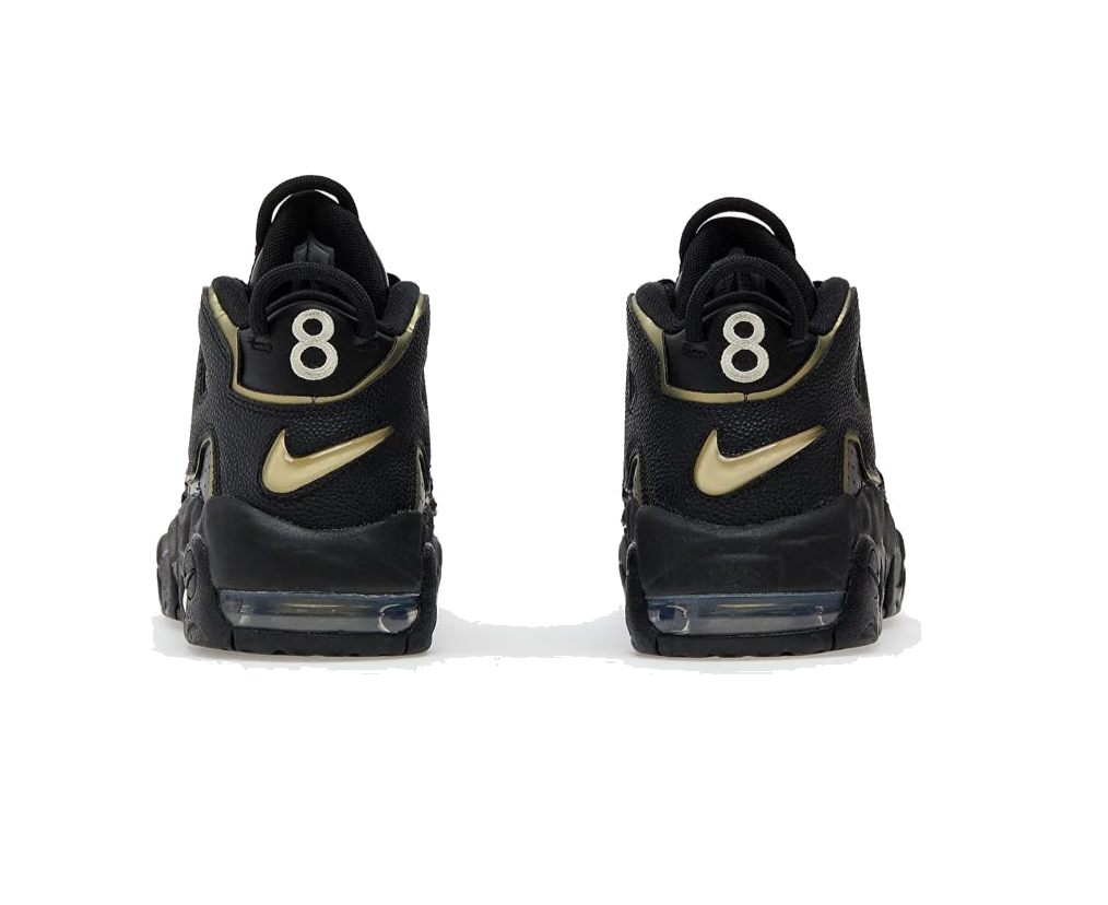 Uptempo black store gold